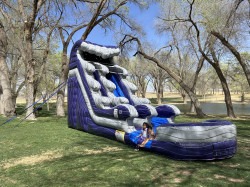 18ft Midnight Falls Water Slide